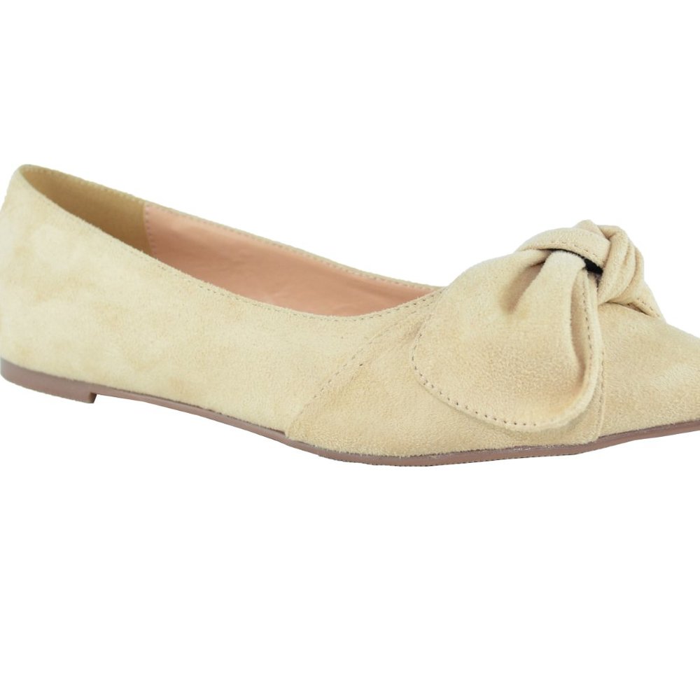 NUDE FLAT BALLET - Picture 3 of 4